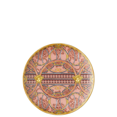 VERSACE - Scala Palazzo Rosa Piatto Piattino Piano 17cm Porcellana