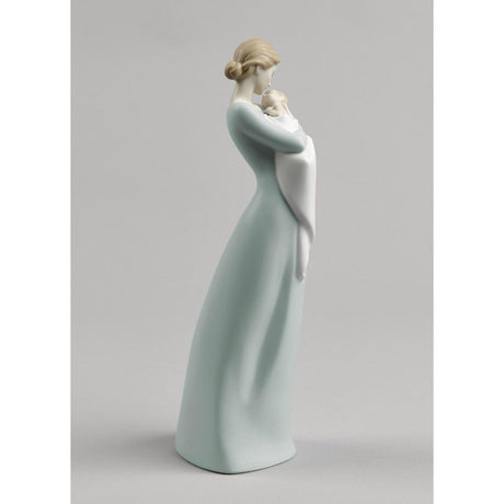Lladró Figurina Abbraccio Materno 31x10cm Porcellana