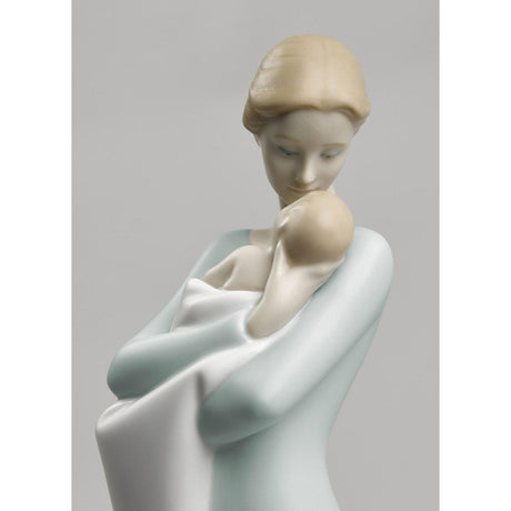 Lladró Figurina Abbraccio Materno 31x10cm Porcellana