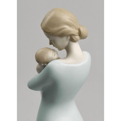 Lladró Figurina Abbraccio Materno 31x10cm Porcellana