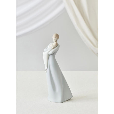Lladró Figurina Abbraccio Materno 31x10cm Porcellana
