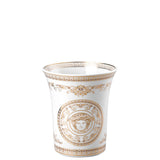 VERSACE Medusa Gala Vaso di Fiori 18cm Porcellana Bianco Oro