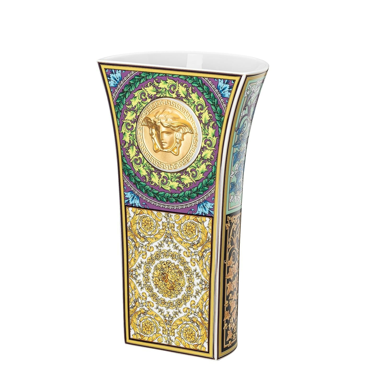 VERSACE Barocco Mosaic Vaso di Fiori 26cm Porcellana 14461-403728-26026