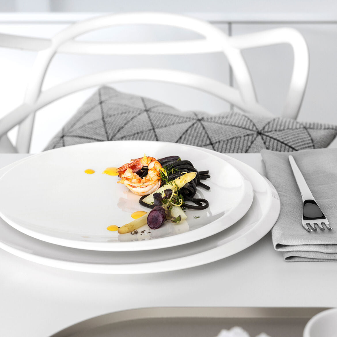 VILLEROY & BOCH - NewMoon Piatto Piano 27cm 6 Pezzi Porcellana 1042642620