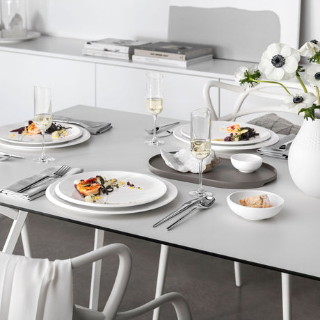 VILLEROY & BOCH NewMoon Set  6 Pezzi Piatto Piano 27cm Porcellana
