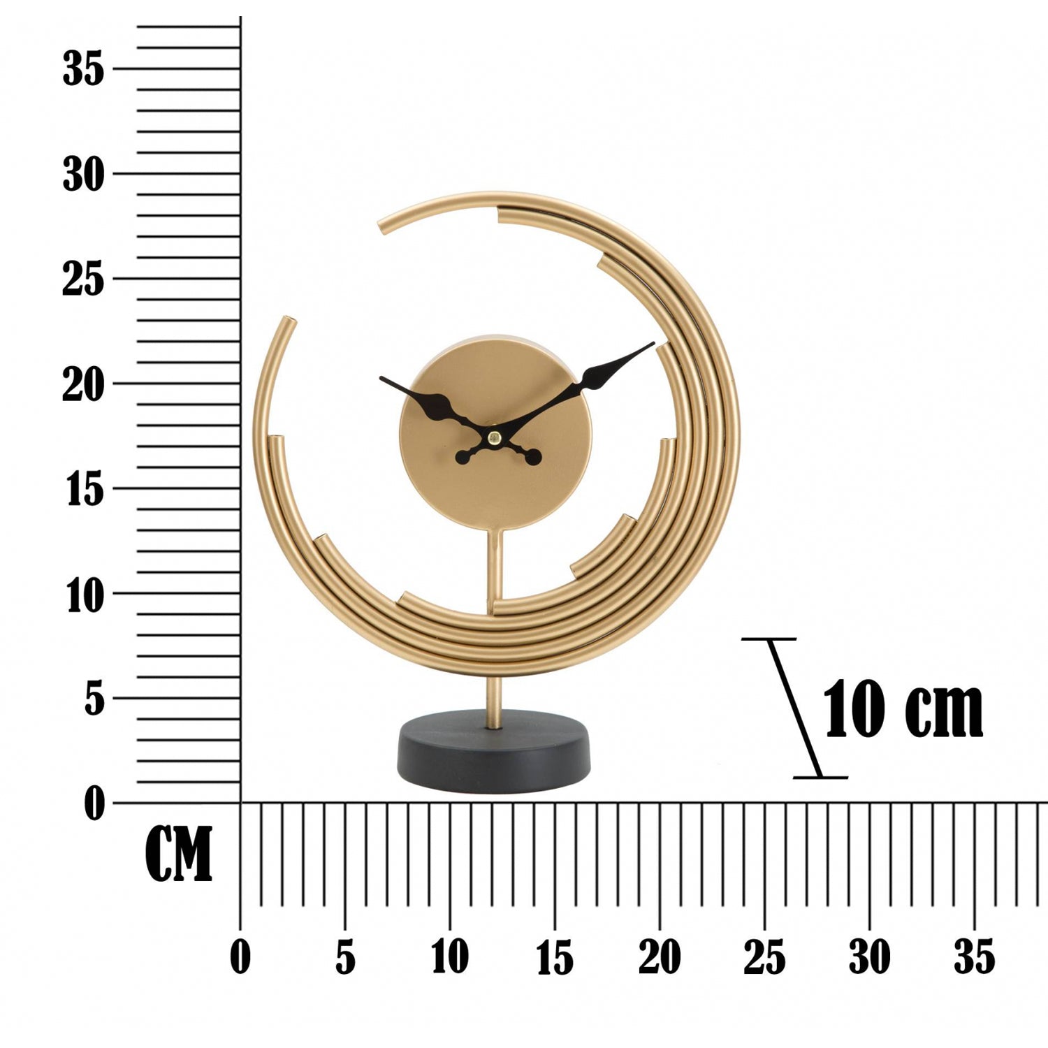 MAURO FERRETTI Orologio da Tavolo Moon 25x30cm Metallo