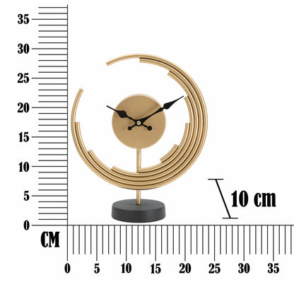 MAURO FERRETTI Orologio da Tavolo Moon 25x30cm Metallo