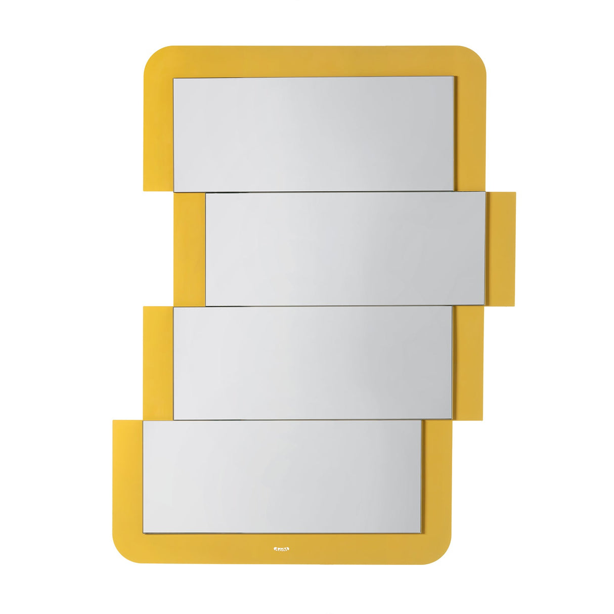 ARTI & MESTIERI Specchio Particolare Pixel Ocra 82x63cm