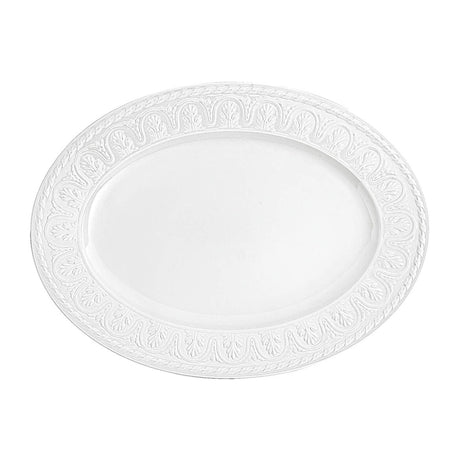 Piatto da portata Cellini Villeroy & Boch in porcellana bianca 40 cm