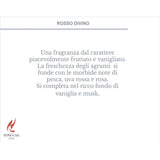 HYPNO CASA - Profumatore Diffusore con Bastoncini Rosso Divino Eco 100ml