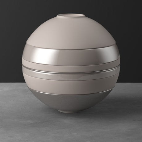 VILLEROY & BOCH Iconic La Boule Pure Beige Servizio Tavola Piatti Porcellana