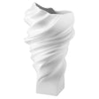 Vaso Squall Rosenthal in porcellana premium bianca 35,8 cm
