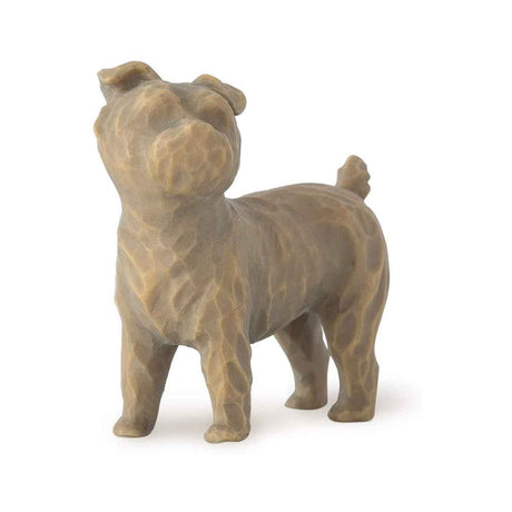 WILLOW TREE Figurina Statuina Amo Il Mio Cane Figurina Deisgn di Susan Lordi 5cm Resina