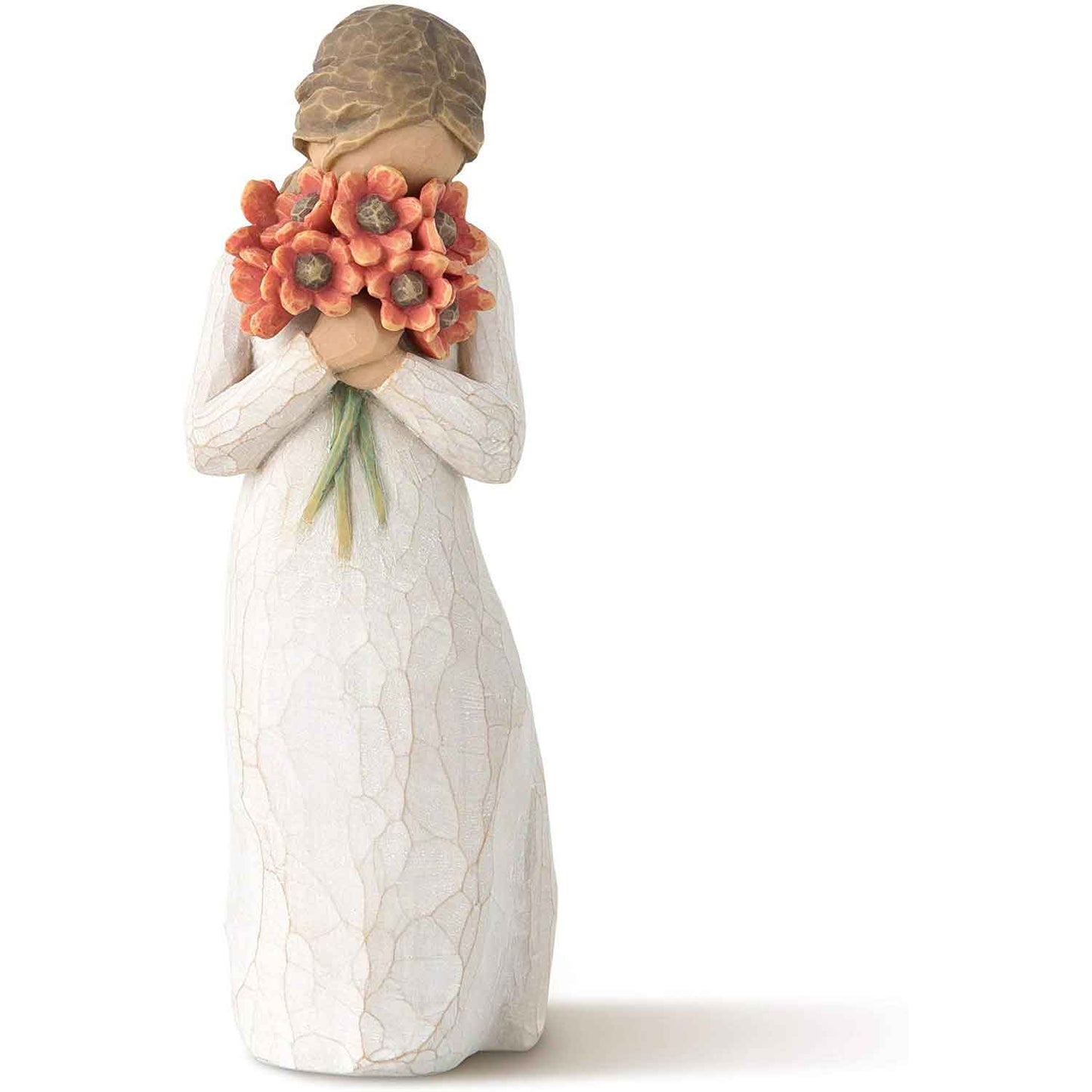 WILLOW TREE Figurina Circondato da Amore Resina Design di Susan Lordi 13cm