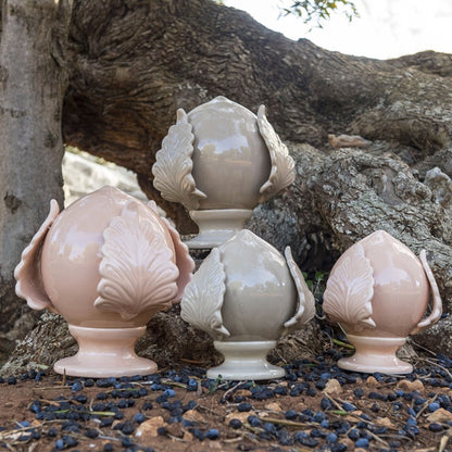 SOUVENIR PLANTE Pumo Pomo Pugliese Ceramica 12cm Pesco Decorazione