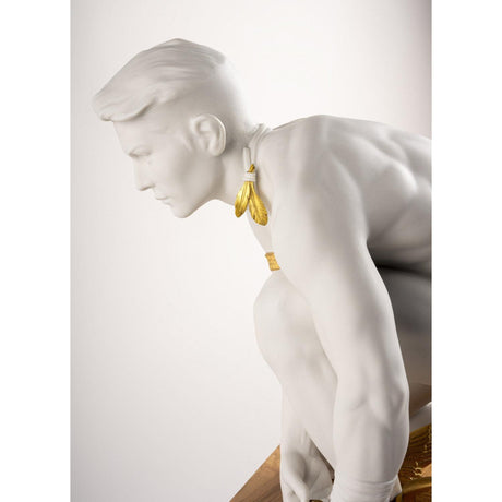 Lladró Scultura Hermes 47x23cm Porcellana