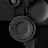 VILLEROY & BOCH Manufacture Rock Piatto Colazione 22cm Nero 1042392640