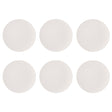 VILLEROY & BOCH Manufacture Rock Bianco Set 6 Pezzi Piatto Pizza 32cm Porcellana