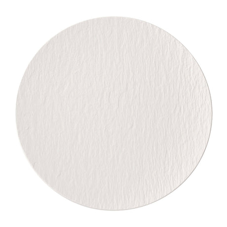 VILLEROY & BOCH Manufacture Rock Bianco Set 6 Pezzi Piatto Pizza 32cm Porcellana