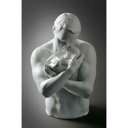 LLADRO' Figura Figurina Statua Scultua Protezione Paterna 31cm 01009215