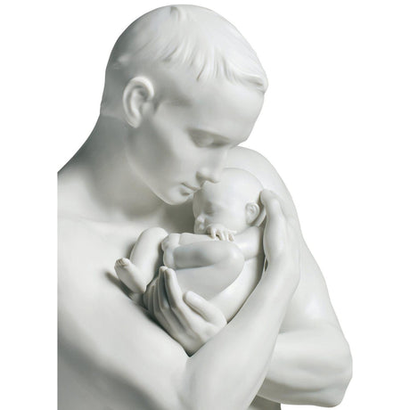 Lladró Figurina Protezione Paterna 31x22cm Porcellana