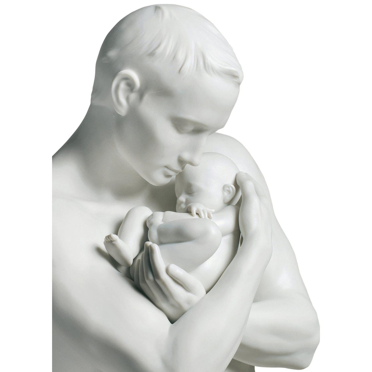 LLADRO' Figurina Protezione Paterna 31x22cm Porcellana