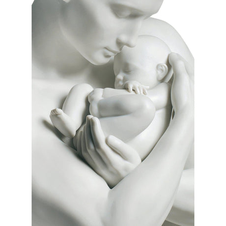 Lladró Figurina Protezione Paterna 31x22cm Porcellana