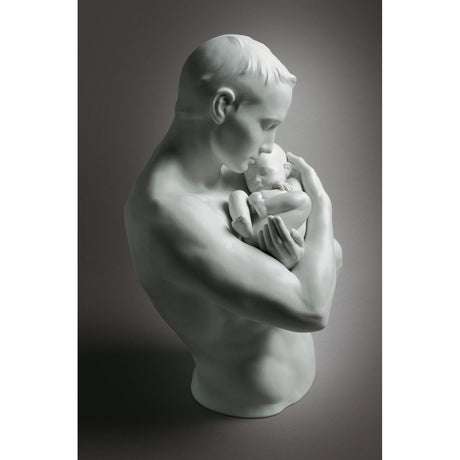 Lladró Figurina Protezione Paterna 31x22cm Porcellana