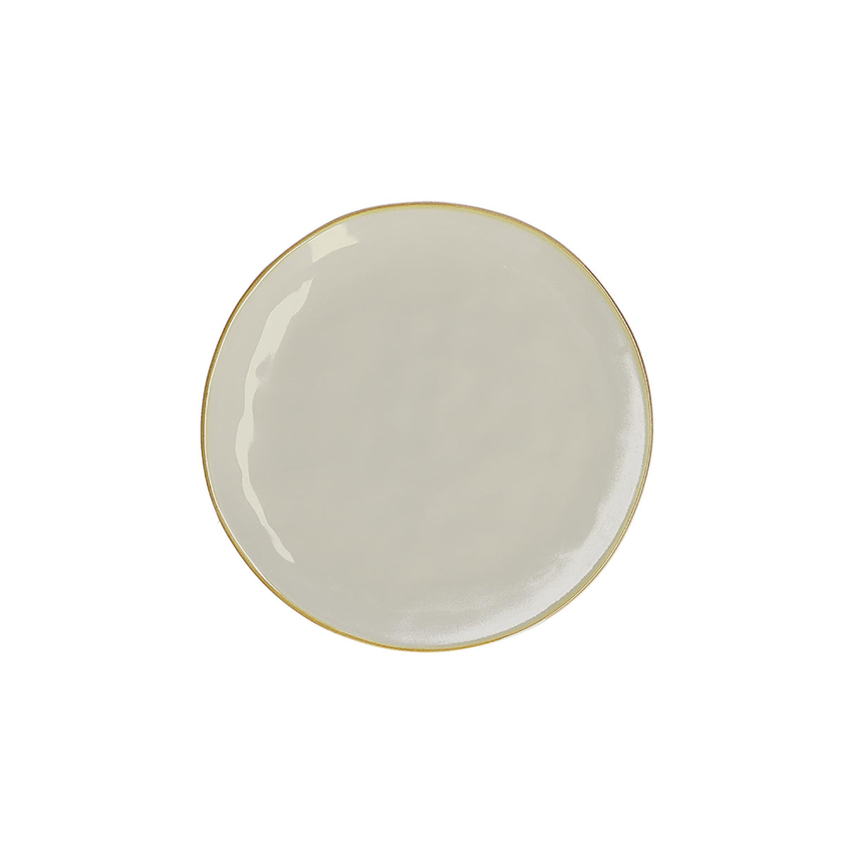 ROSE & TULIPANI Concerto Piatto Frutta Grigio Perla 20cm Stoneware