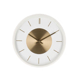BIZZOTTO Orologio da Parete Jordy Bianco Oro 30cm