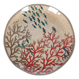 ROSE & TULIPANI Sea Life Set 2 Pezzi Piatto Piano 27cm Melamina