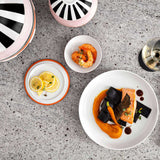 VILLEROY & BOCH Iconic La Boule Servizio Tavola Piatti Porcellana Memphis