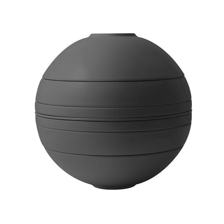 VILLEROY & BOCH Iconic La Boule Servizio Tavola Piatti Porcellana Nero