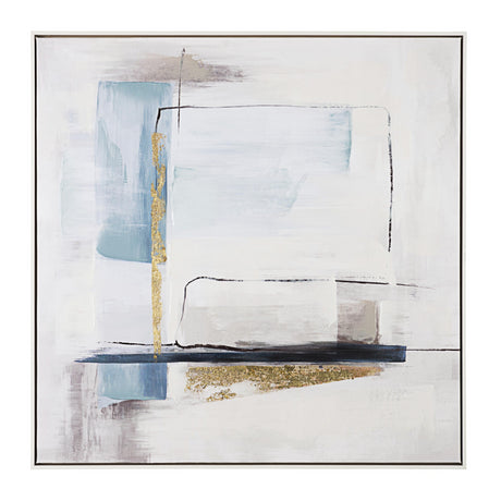 BIZZOTTO - Quadro Astratto Dipinto a Olio C-C CROWN P2379-4 82,5X82,5cm 0240864
