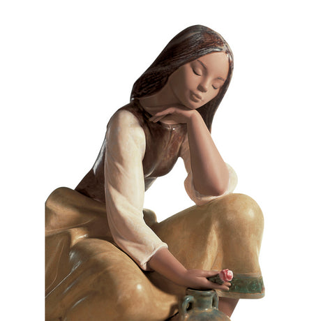 Lladró - Statua Scultura Figura Acquaiola romantica 01013525
