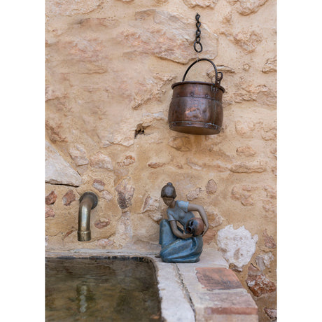 Lladró - Statua Scultura Figura Acquaiola 27cm Porcellana 01012336