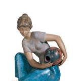 Lladró - Statua Scultura Figura Acquaiola 27cm Porcellana 01012336