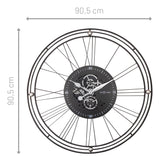 NEXTIME - Roman Gear Orologio da Parete XXL 90,5cm 3260ZI