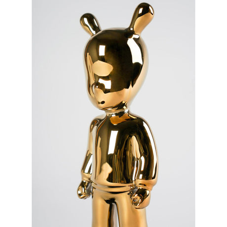Lladró Figurina The Golden Guest Little Modello 30x11cm Porcellana