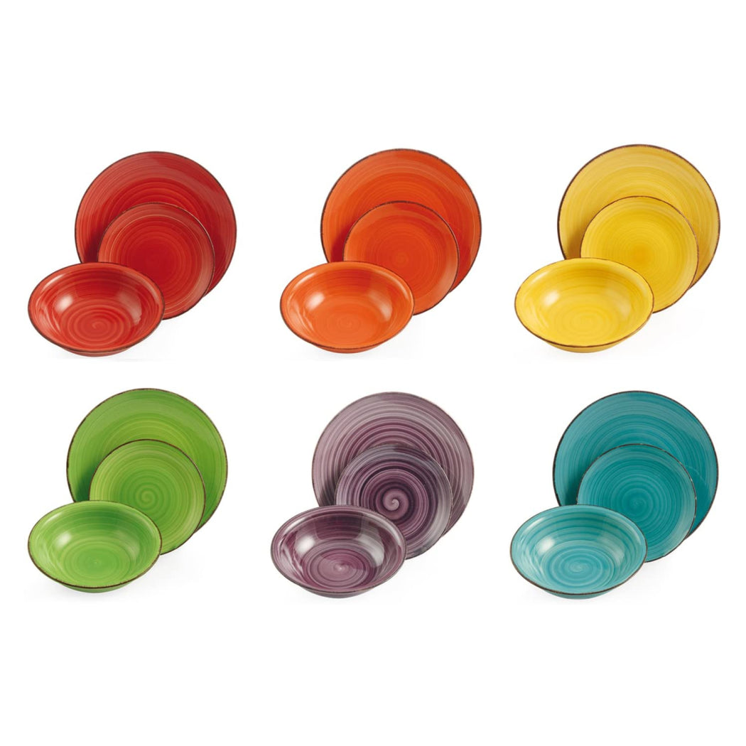 VILLA D'ESTE HOME TIVOLI - Baita Table Service Plates 18 Pieces 2171740