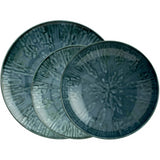 ARTHUR KRUPP Set 12 Pezzi Servizio Piatti Tavola Fusion Blue Porcellana