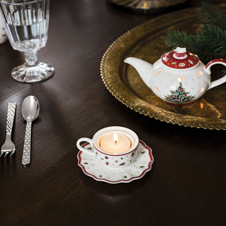 VILLEROY & BOCH Toy's Delight Decoration Portacandele Tazza Caffè Decorazione Natalizia