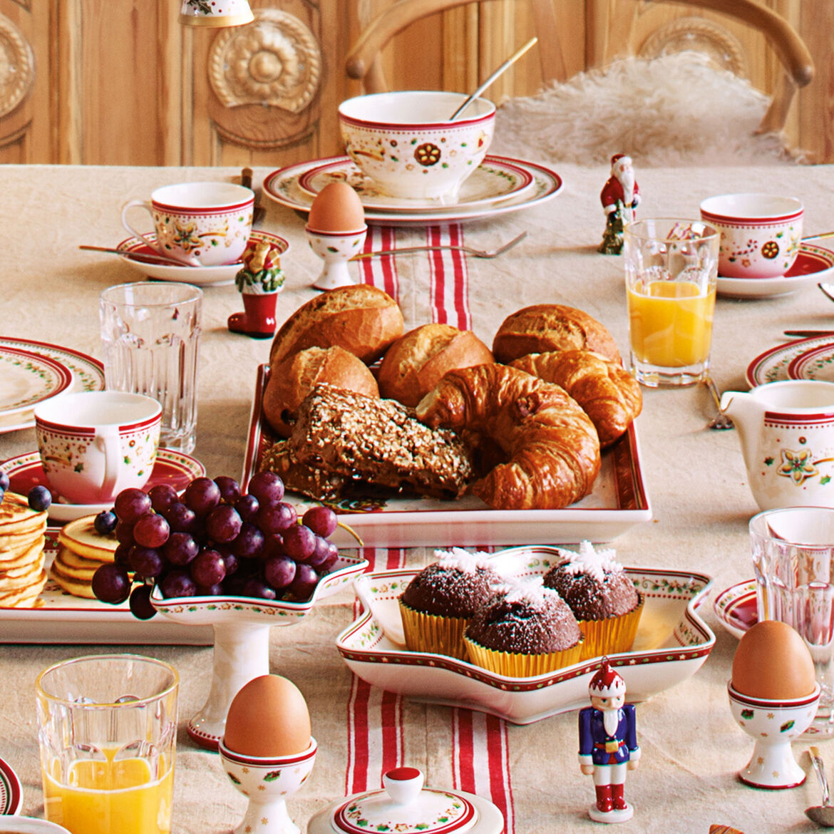 VILLEROY & BOCH Winter Bakery Delight Piatto Pasticcini 39x27cm Tavola di Natale