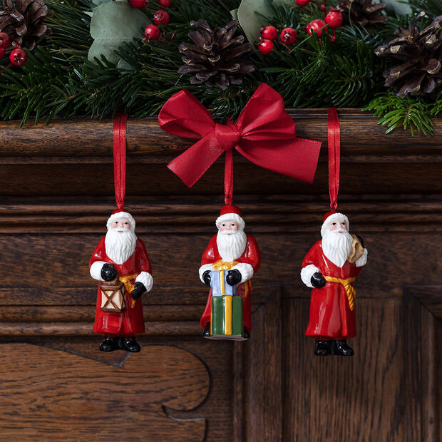 VILLEROY &amp; BOCH - Nostalgic Ornaments set addobbi Babbo Natale - Natale