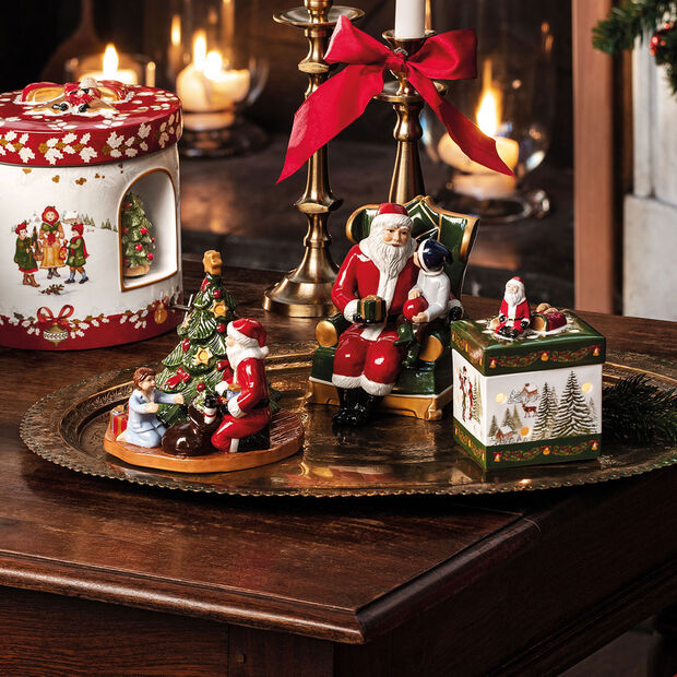 VILLEROY & BOCH Christmas Toy's Babbo Natale in Poltrona Decorazione 1483276636