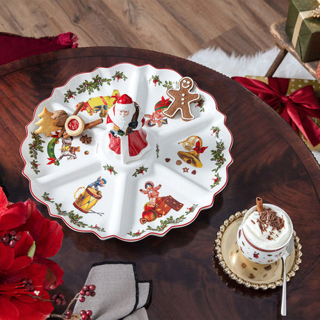 VILLEROY & BOCH Toys Fantasy Cabaret Nostalgia Piatto Portata 38cm Natale