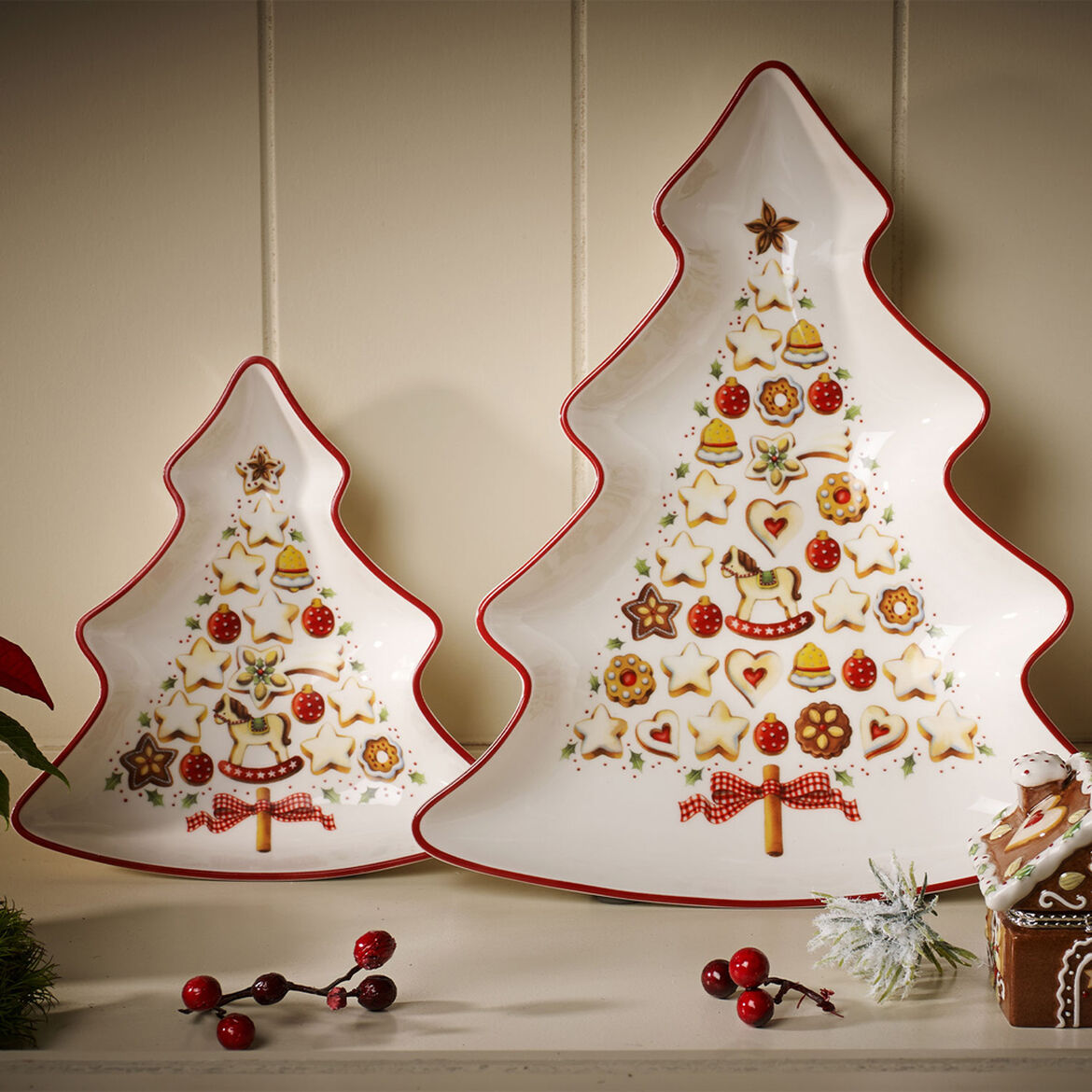 VILLEROY & BOCH - Winter Bakery Delight Coppa Ciotola Albero di Natale 17cm