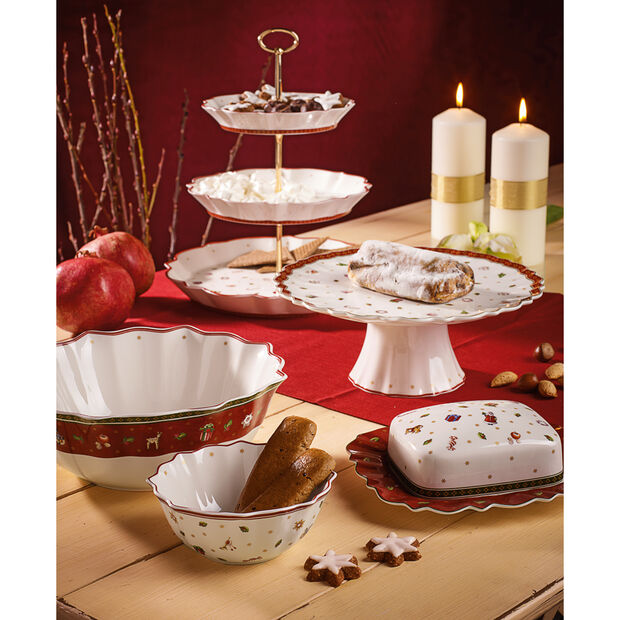 VILLEROY & BOCH Toy's Delight Insalatiera Ciotola Coppa 25cm Tavola di Natale