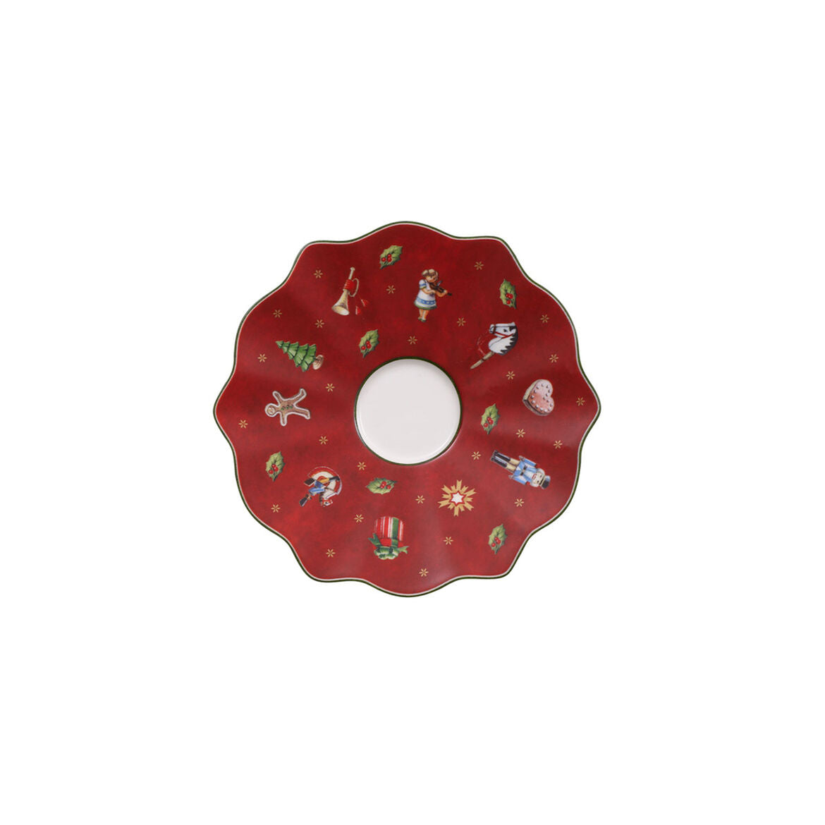 VILLEROY & BOCH Toy's Delight Piattino Tazza Tazzina Espresso Tavola di Natale