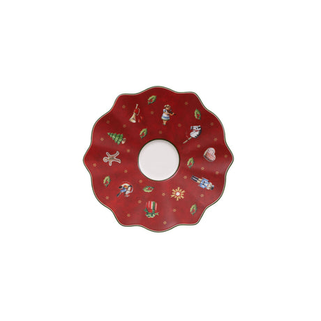 VILLEROY & BOCH Toy's Delight Piattino Tazza Tazzina Espresso Tavola di Natale